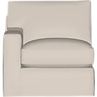 Axis II Slipcovered Left Arm Sectional Chair