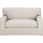 Axis II Slipcovered Chair and a Half
