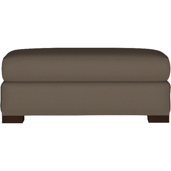 Axis II Ottoman and a Half Coffee Crate and Barrel