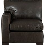 Axis Leather Sectional Left Arm Chair
