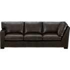 Axis Leather Sectional Left Arm Corner Sofa