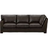 Axis Leather Sectional Left Arm Corner Sofa