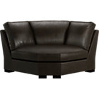 Axis Leather Sectional Wedge