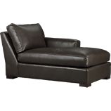 Axis Leather Sectional Right Arm Chaise