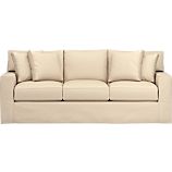 Axis Slipcovered 3-Seat Queen Sleeper Sofa