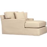 Axis Slipcovered Chaise