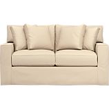 Axis Slipcovered Loveseat
