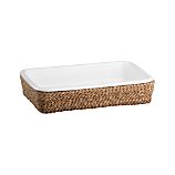 Rectangular Baker with Basket