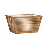 Large Bamboo Basket with Liner