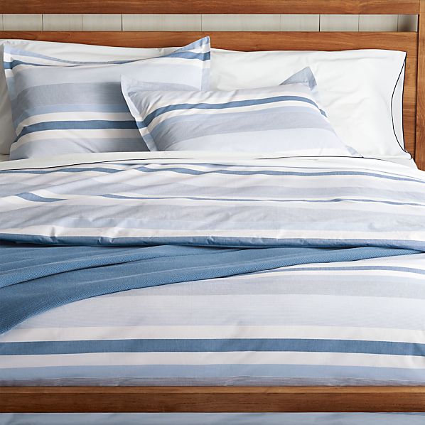 Bar Harbor Duvet Covers and Pillow Shams Crate and Barrel