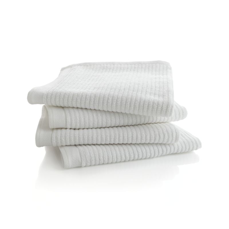 Set of 4 Bar Mop Dish Towels Crate and Barrel
