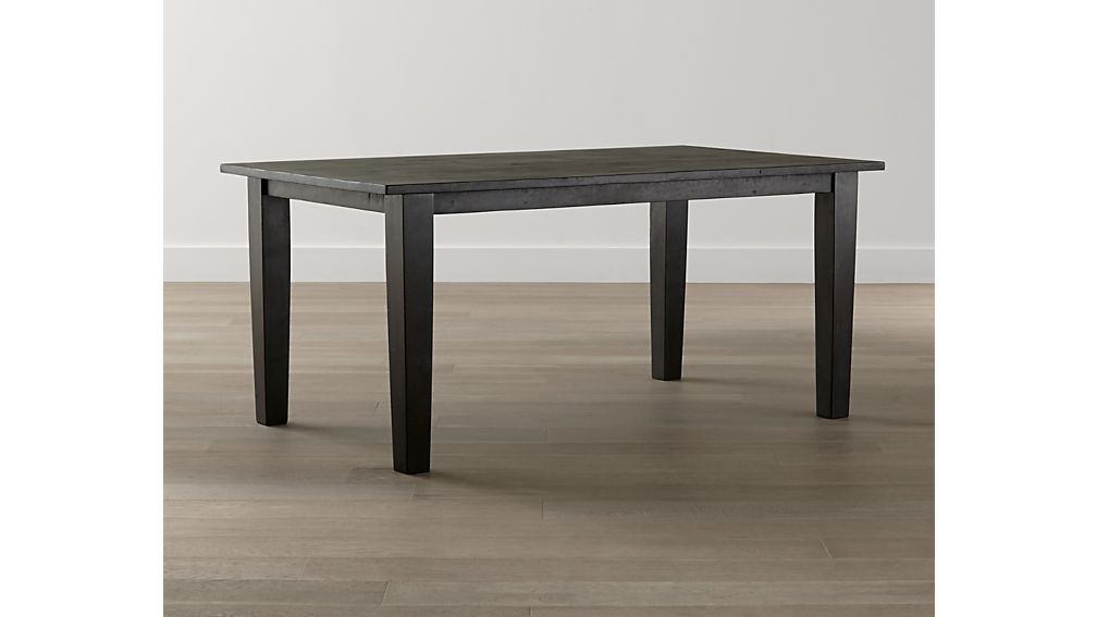 crate and barrel basque java kitchen table