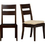 Basque Java Side Chair and Cushion