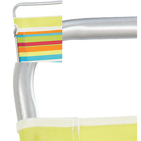 Beach Stripe Three-Position Sand Chair