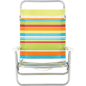 Beach Stripe 3-Position Sand Chair