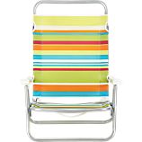Beach Stripe 3-Position Sand Chair