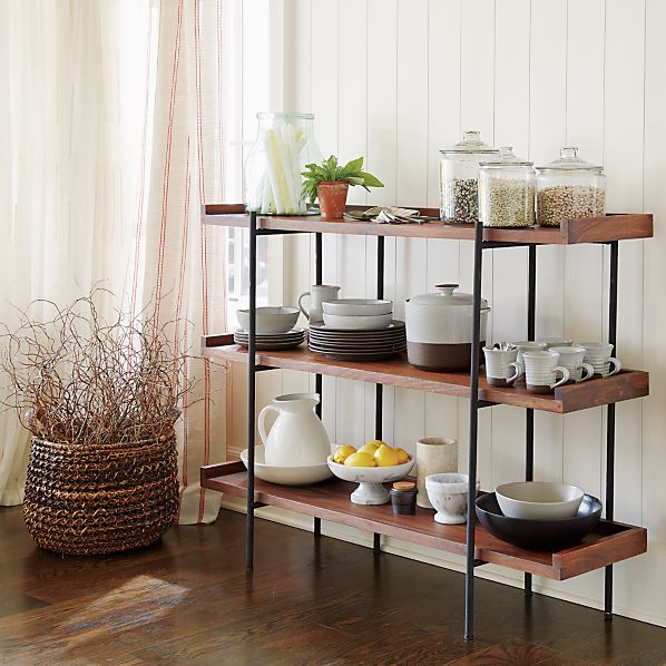 Beckett 3High Shelf Crate and Barrel