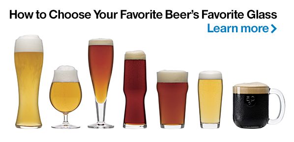 Choose Your Favorite Beer's Favorite Glass