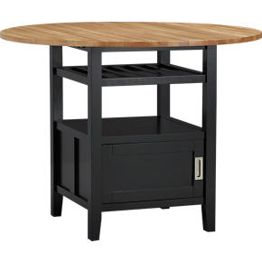 Belmont Black High Dining Table