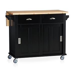 Belmont Black Kitchen Island