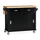 Belmont Black Kitchen Island