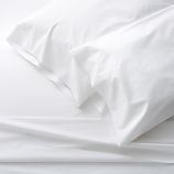 Belo White Queen Sheet Set