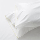 Set of two Belo Yellow standard pillowcases.