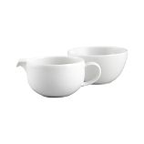Bennett Sugar Bowl and Creamer