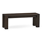 Big Sur Charcoal 48" Bench (sized for Big Sur 65" Dining Table).