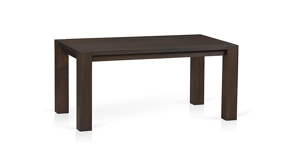 Big Sur Charcoal 90.5" Dining Table in Dining Tables Crate and Barrel