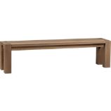 Big Sur Smoke 71.5" Bench