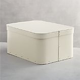 Bigso® Ivory Large Rectangular Storage Box