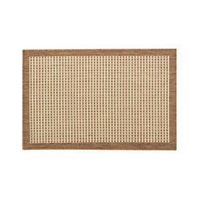 Biscayne Pecan 2x3 Indoor-Outdoor Rug