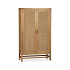 Blake Grey Wash Two-Door Cabinet.