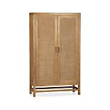Blake Grey Wash 2-Door Cabinet