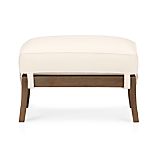 Blake Grey Wash Ottoman