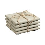 Set of 4 Blanco Sandstone Coasters
