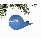 Wool Whale Ornament