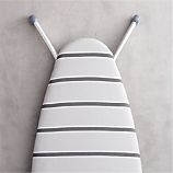 Fibertech® Wide Top Ironing Board Cover with Grey Stripe Pad
