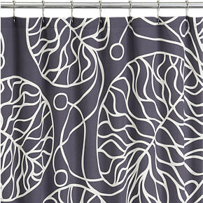 Marimekko Bottna Slate Shower Curtain