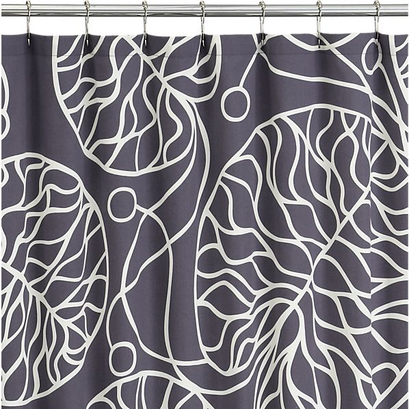 Shower Curtains, Rings and Liners Crate and Barrel