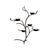 BranchWallSconceBrnzAV1F12