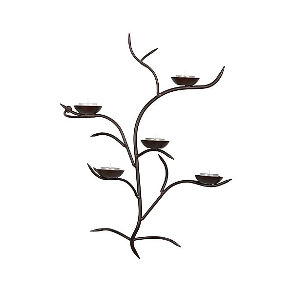 BranchWallSconceBrnzAV2F12