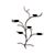 BranchWallSconceBrnzAV2F12