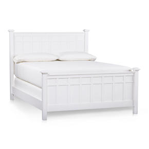 Brighton White Queen Bed