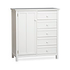 Brighton White Chifforobe.