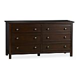 Brighton Coffee 6-Drawer Dresser