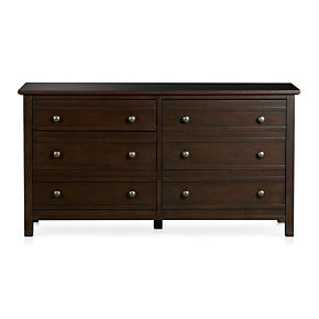 Brighton Coffee Six-Drawer Dresser