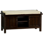 Brighton Coffee Storage Bench with Natural Cushion.