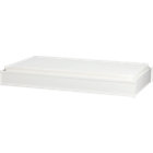 Brighton White Trundle Bed (accommodates our 38"x70" trundle mattress, sold separately).